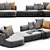 Verzelloni Lyndon: Modern Italian Sofa 3D model small image 10