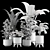 Indoor Plants Collection 3D model small image 6