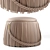 Title: RIBBON Jetclass Pouf 3D model small image 1