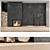 Fireplace Wall Decor Set 3D model small image 5