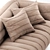 Elegant Baxter Sofa - Italian Craftsmanship 3D model small image 3