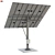 Solar Panel Tower, 8 Panels 3D model small image 2