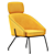 Sleek Bahia Armchair: Modern Design, Maximum Comfort 3D model small image 1