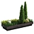 Vibrant Flora: Exquisite Poly Terrain 3D model small image 1