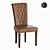 Sleek Modern Armchair 3D model small image 1