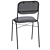 Sleek Executive Chair 3D model small image 2