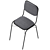 Sleek Executive Chair 3D model small image 3