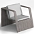 RelaxZen: Modern Comfort Chair 3D model small image 1