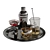 Stylish Cocktail Set for Mixologists 3D model small image 2