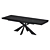 Alezio 160 Dining Table: Modern Style, Multiple Textures, Elegant Design 3D model small image 3