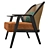 Exotic Sophistication: Roche Bobois Weg Armchair 3D model small image 4