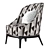 Opera SALLY Armchair: Stylish and Ergonomic 3D model small image 3