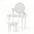 Elegant Rose Sélavy Vanity: A Perfect Addition 3D model small image 6