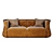 Stylish Cally Sofa: Comfortable and Luxurious 3D model small image 3