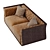 Stylish Cally Sofa: Comfortable and Luxurious 3D model small image 5