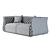 Stylish Cally Sofa: Comfortable and Luxurious 3D model small image 7