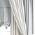 Premium Polygon Curtain Model 3D model small image 5