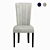 Luxury Velvet Armchair: Modern Elegance 3D model small image 1