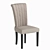 Luxury Velvet Armchair: Modern Elegance 3D model small image 3