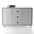 Elegant Hudkoff Chest of Drawers 3D model small image 11