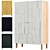 Elegant Alba Armoire | Pinch Design 3D model small image 1