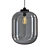 Sleek Smoke Pendant Light 3D model small image 1