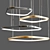 Minimalist LED Pendant Light: ZERO SQUARE 3D model small image 1