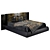 Roberto Cavalli Morne Bed: Sleek and Luxurious Design 3D model small image 1