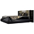 Roberto Cavalli Morne Bed: Sleek and Luxurious Design 3D model small image 3