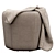 Swoon's Hagen Pouf: Cozy Elegance 3D model small image 2