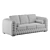 Ocean Sofa: Elegant and Spacious 3D model small image 2