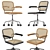 Modern Thonet S64 VDR Chair 3D model small image 5