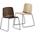 Rama Sled Base Chair: Sleek and Stylish 3D model small image 2