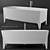 EDONIA Solid Surface Bathtub 3D model small image 1