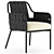 Contemporary OBI Varaschin Armchair 3D model small image 1