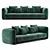 Vintage Collector's Jacob Sofa 3D model small image 4