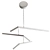 Dynamic Concord Chandelier: Elegant Balance in 6 Finishes 3D model small image 4