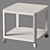Modern portable side table in multiple colors 3D model small image 6