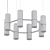 Cellight Octa: Stylish Hanging Lamp 3D model small image 2