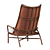 Modern PETAL Armchair by Mcguirefurniture 3D model small image 4
