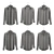 Vibrant Hanger Shirts: High-Quality & Stylish 3D model small image 4