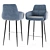 Nicolas OLIVA Upholstered Chair & Stool 3D model small image 7