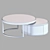 Modern Round Coffee Table - Multiple Sizes 3D model small image 4