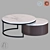 Modern Round Coffee Table - Multiple Sizes 3D model small image 5