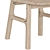 Elegant VOKSLёV Dining Chair 3D model small image 2