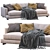 Flexform Long Island Sofa 3D model small image 1