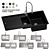 BLANCO LEGRA Sink Set: Stylish, Versatile, High-Quality 3D model small image 1