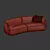 Pacific Sofa: Modern Comfort for Your Living Space 3D model small image 3