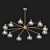 Elegant Selva Chandelier: Handcrafted Artistry 3D model small image 4