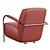 Modern LX965 Armchair: Comfort and Style 3D model small image 4